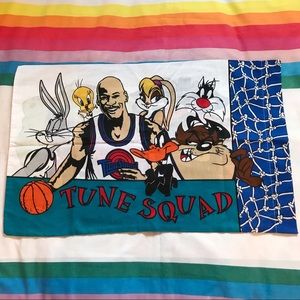 1996 Warner Bros Tune Squad Pillowcase
